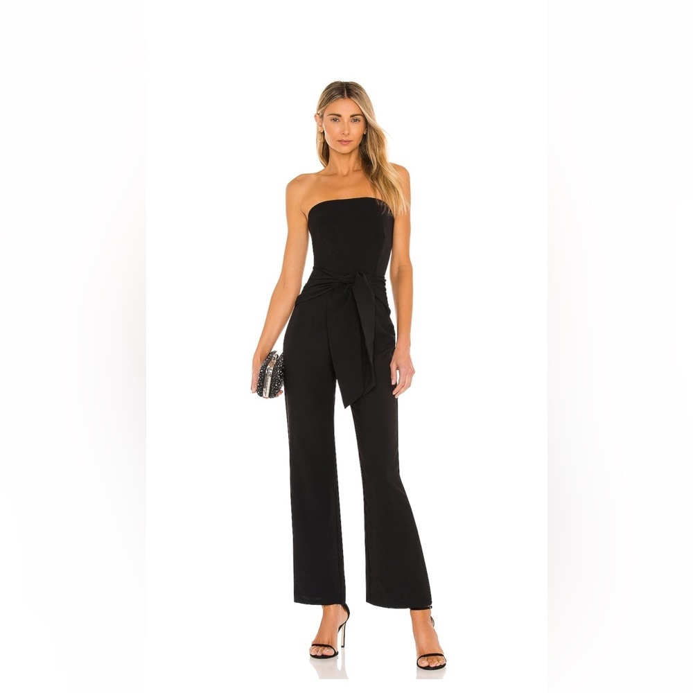 superdown Jordan Tie Waist Jumpsuit Size S